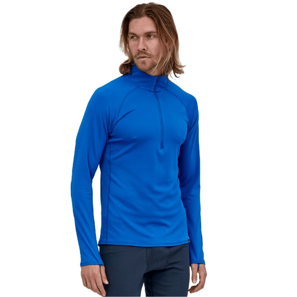 Men's Patagonia Capilene Midweight Zip-Neck Long Base Layer Top